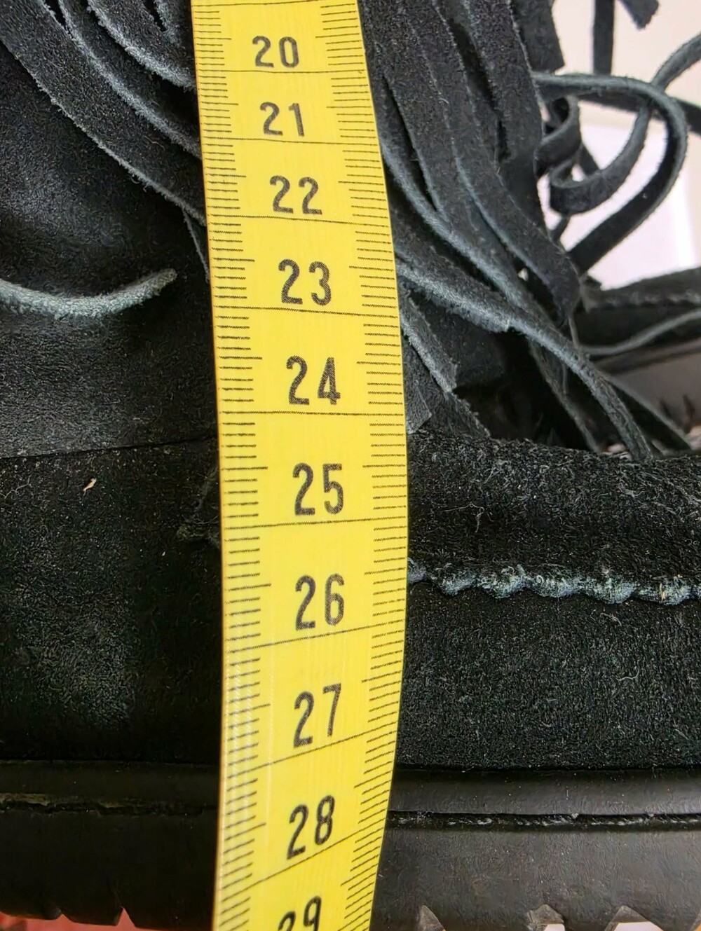 Manitobah Mukluks Buffalo Dancer Tall Black Suede Leather Fringe Boot - Picture 12 of 13